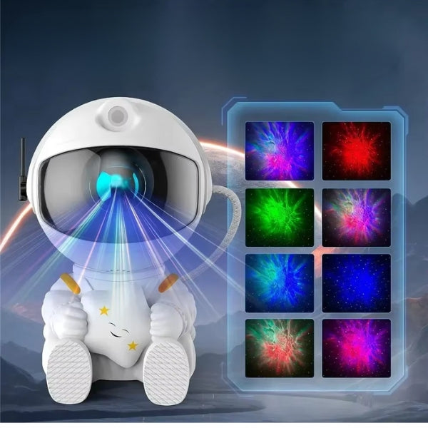 Astronaut Projector Galaxy Night Light – Nebulosa Lamp Starry Sky for Kids or Adults