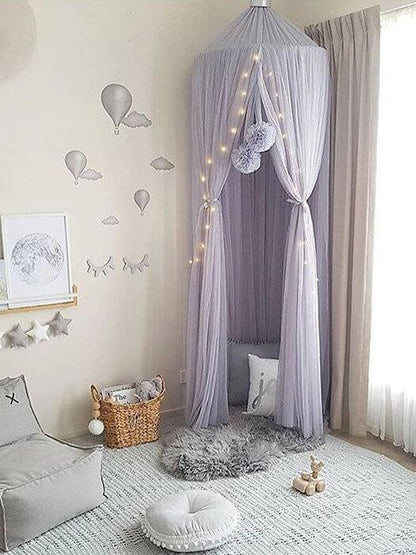 Baby Bed Curtain Round Crib