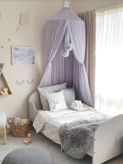 Baby Bed Curtain Round Crib