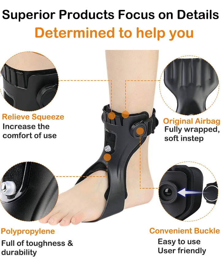 Drop Foot Brace Afo Splint, Ankle Foot Orthosis Support