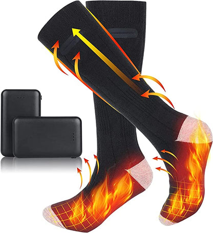 2 Pairs Of Unisex Heated Socks