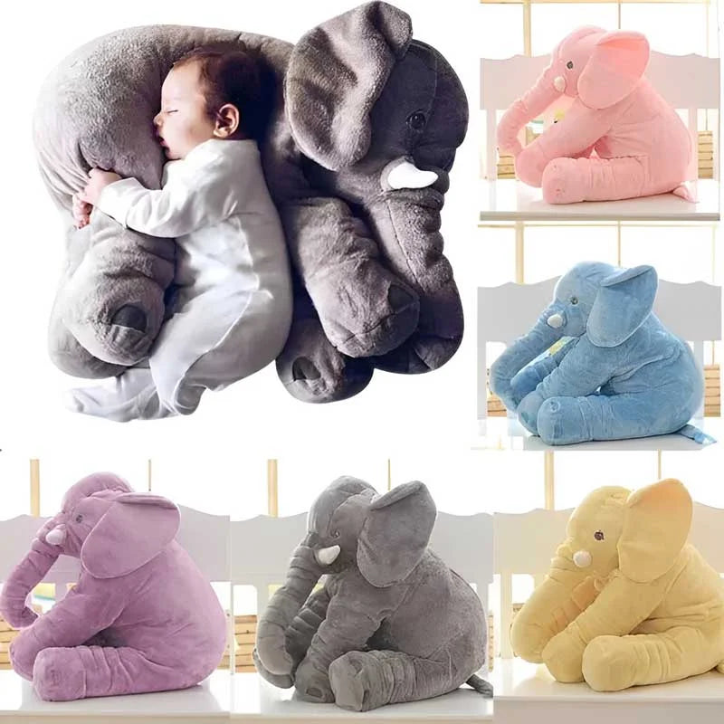 Adorable Elephant Pillow Plush Toy