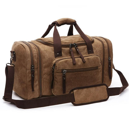 Large Capacity Canvas Travel Bag