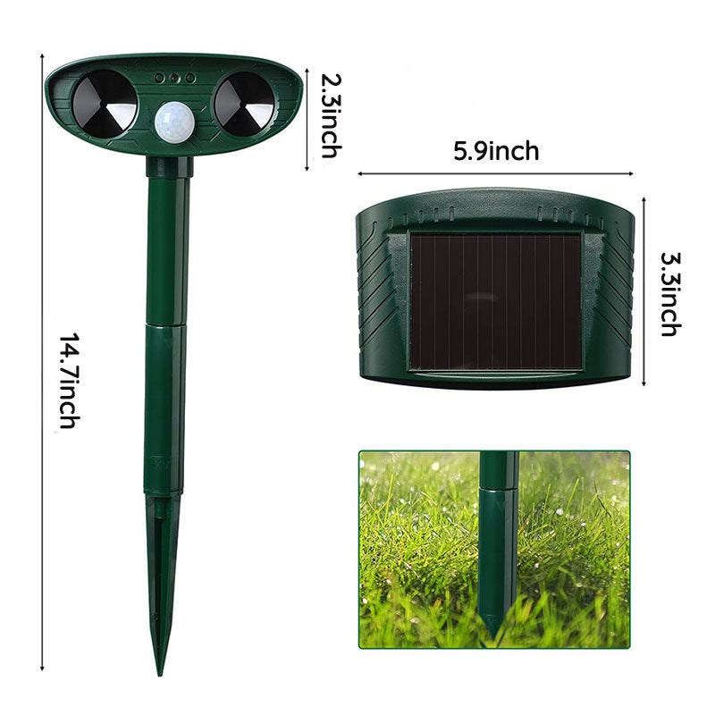 Squirrel Outdoor Solar Ultrasonic Repeller