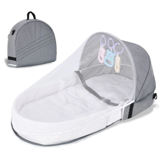 0-12 Months Travel Cot For Baby For Newborn Protection Mosquito Net Bassinet For Baby Foldable