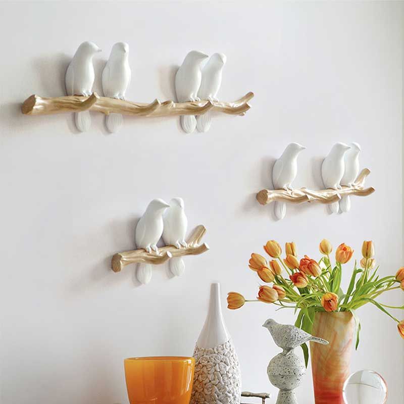 Singing Birds Hanger Wall Decoration