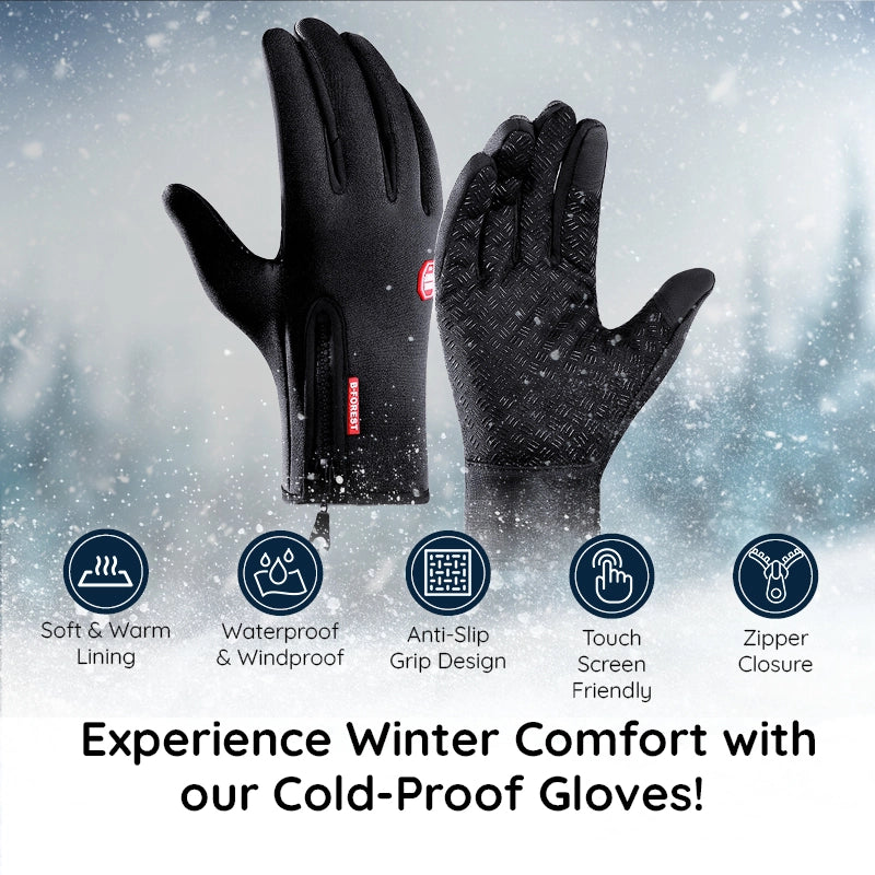 Unisex Thermal Touchscreen Gloves