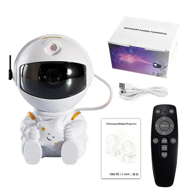 Astronaut Projector Galaxy Night Light – Nebulosa Lamp Starry Sky for Kids or Adults