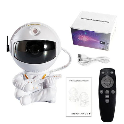 Astronaut Projector Galaxy Night Light – Nebulosa Lamp Starry Sky for Kids or Adults